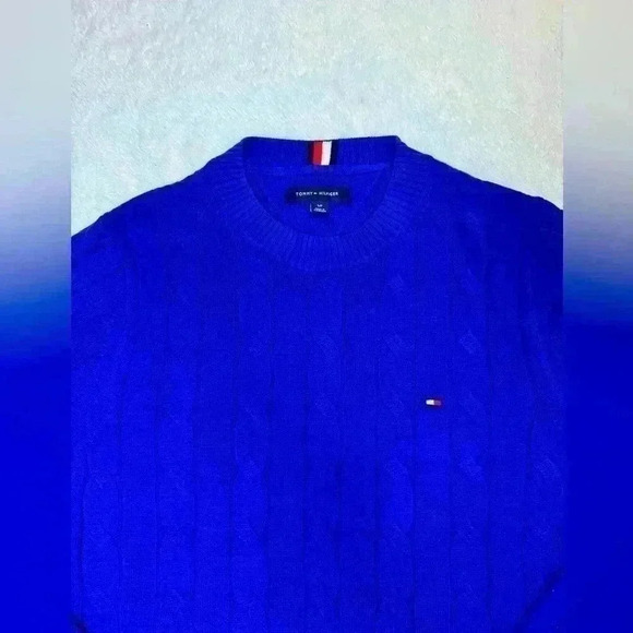 Tommy Hilfiger Men’s Long Sleeve Sweater Size Small - Picture 5 of 5